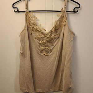 Listicle Tan Tank top